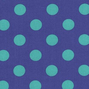 Free Spirit Tula Pink True Colors paars aqua stip