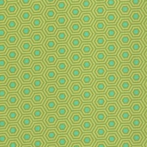 Free Spirit Tula Pink True Colors groen hexagon