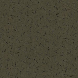 Marcus Fabrics Country Meadow groen blauw werkje