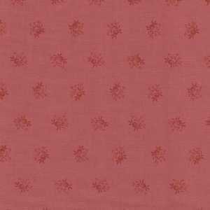 Marcus Fabrics ReproReds roze met roze werkje (double pink)