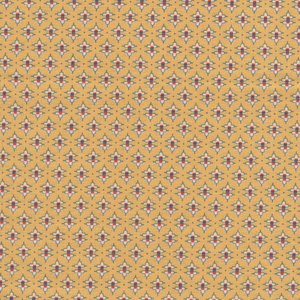 Marcus Fabrics Aunt Grace Sew Charming geel wit werkje