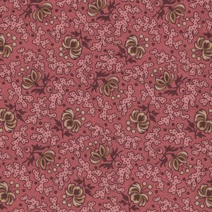 Marcus Fabrics A Return To Elegance roze ecru blad