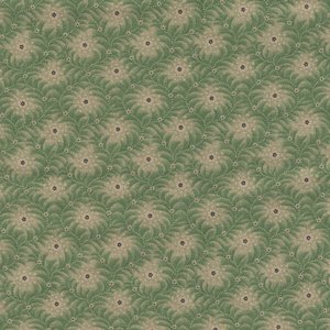 Marcus Fabrics A Return To Elegance groen ecru werkje