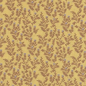 Henri Glass Bloomin Poppies geel klein takje