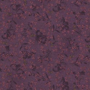 Henry Glass Fabrics Time Well Spent aubergine takje