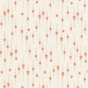 Andover Lady Tulip ecru oranje blokje