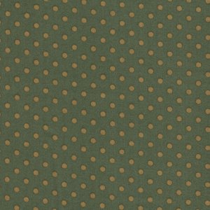 Andover Lady Tulip groenblauw oker stipje