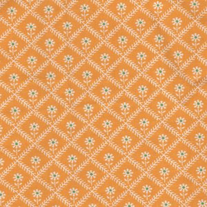 Windham Sugarcube geel wit bloemetje