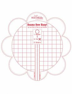 Lori Holt Seam Guide, kleur Rood