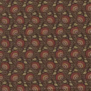 Andover Autumn Woods bruin bloemetje