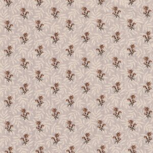 Andover Sienna lichtbruin bruin klein bloemetje