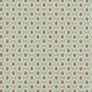 Andover Sienna groen ecru werkje