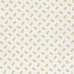 Riley Blake Home Town wit geel bloemetje