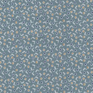 Riley Blake Home Town blauw werkje