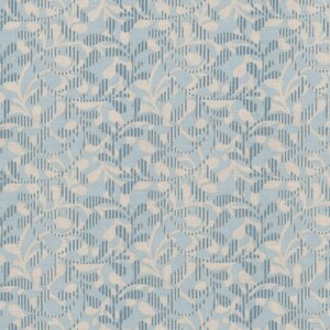 Andover Cocoa Blue lichtblauw ecru takje