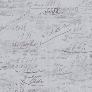 Andover French Mill grijs script