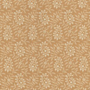 Marcus Hearthstone okergeel ecru paisley