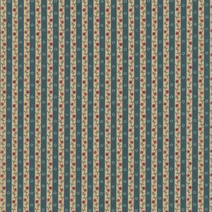 Marcus Hearthstone petrol ecru streepje