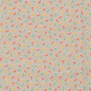 Marcus Aunt Grace Calicos ecru oranje geel werkje