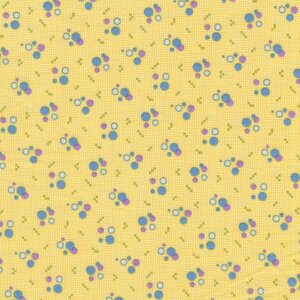 Marcus Aunt Grace Calicos geel blauw werkje