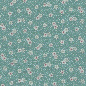 Marcus Aunt Grace Calicos groen wit bloemetje