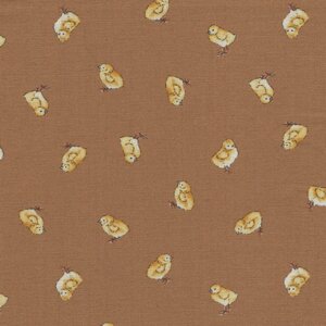 FIGO Countryside Comforts bruin kuikentjes