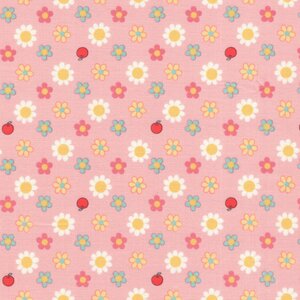 Quiltgate roze bloemetjes