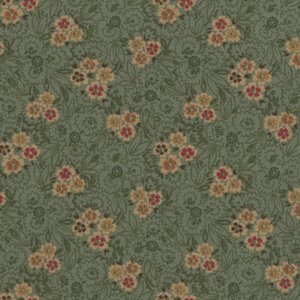 Henry Glass Autumn Farmhouse blauw tan bloemetje