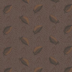 Windham Garden Tale bruin met bruin blad