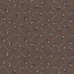 Windham Garden Tale bruin blauw werkje