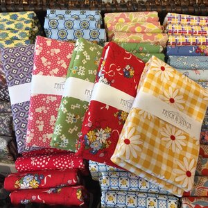 Halve meter pakket vintage/retro