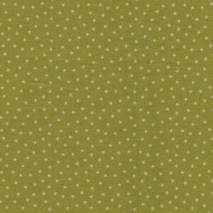 Andover Twinkle groen wit sterretje