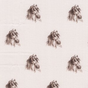 Andover Mayfair Lou ecru bruine paardjes