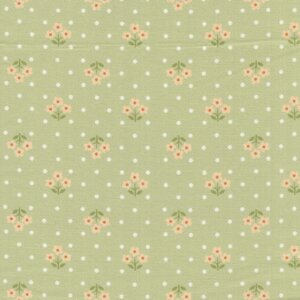 Andover Plain and Simple licht groen bloemetje