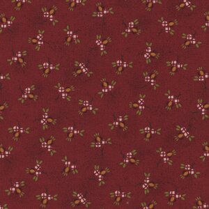 Henry Glass Garnet & Gingham rood werkje