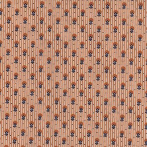 Andover Indigo Cheddar II geel blauw werkje