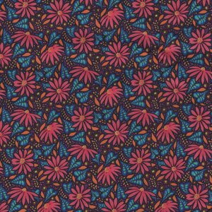 Free Spirit Language of Flowers paars roze bloemen