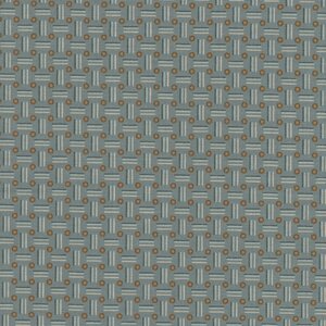 Andover Farmhouse lattice blauw werkje