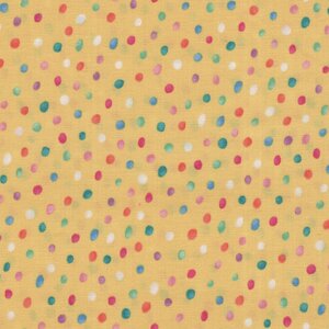 Makower Hello Spring geel paaseitjes