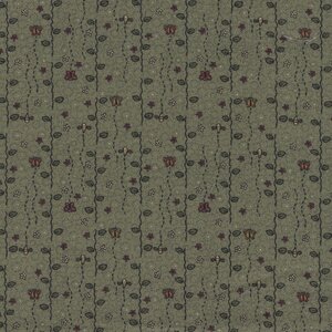 Stof a/s Fun in the Forest groen takje