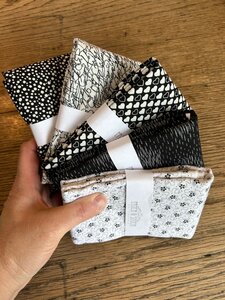 Halve meter pakket Zwart-Wit