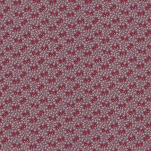 Henry Glass Pansy lila met rood werkje