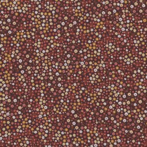 Andover Hello Autumn bruin minibloemetje