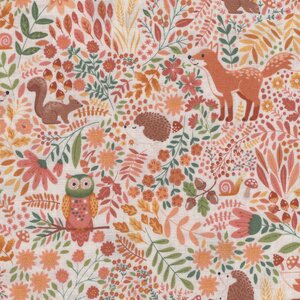 Andover Hello Autumn ecru diertjes