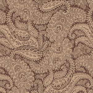 Andover Carolina bruin ecru paisley