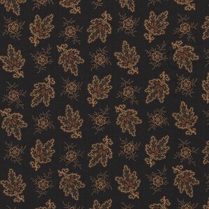 Andover Carolina zwart tan blaadje